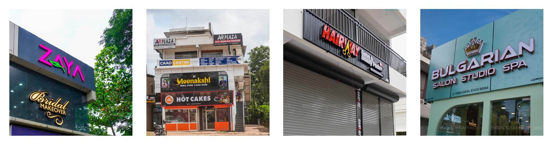 Acrylic Sign Boards By Excel Graphics Kollam
